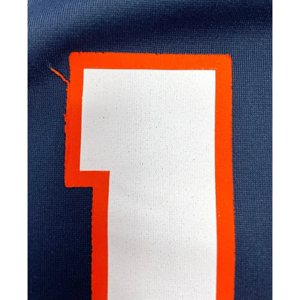 Nike NFL Broncos‎ Youth Medium 10/12 Peyton Manning Orange Blue Jersey Shirt #18